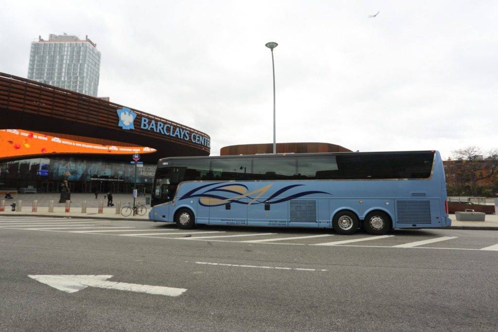 Official bus charter sponsor